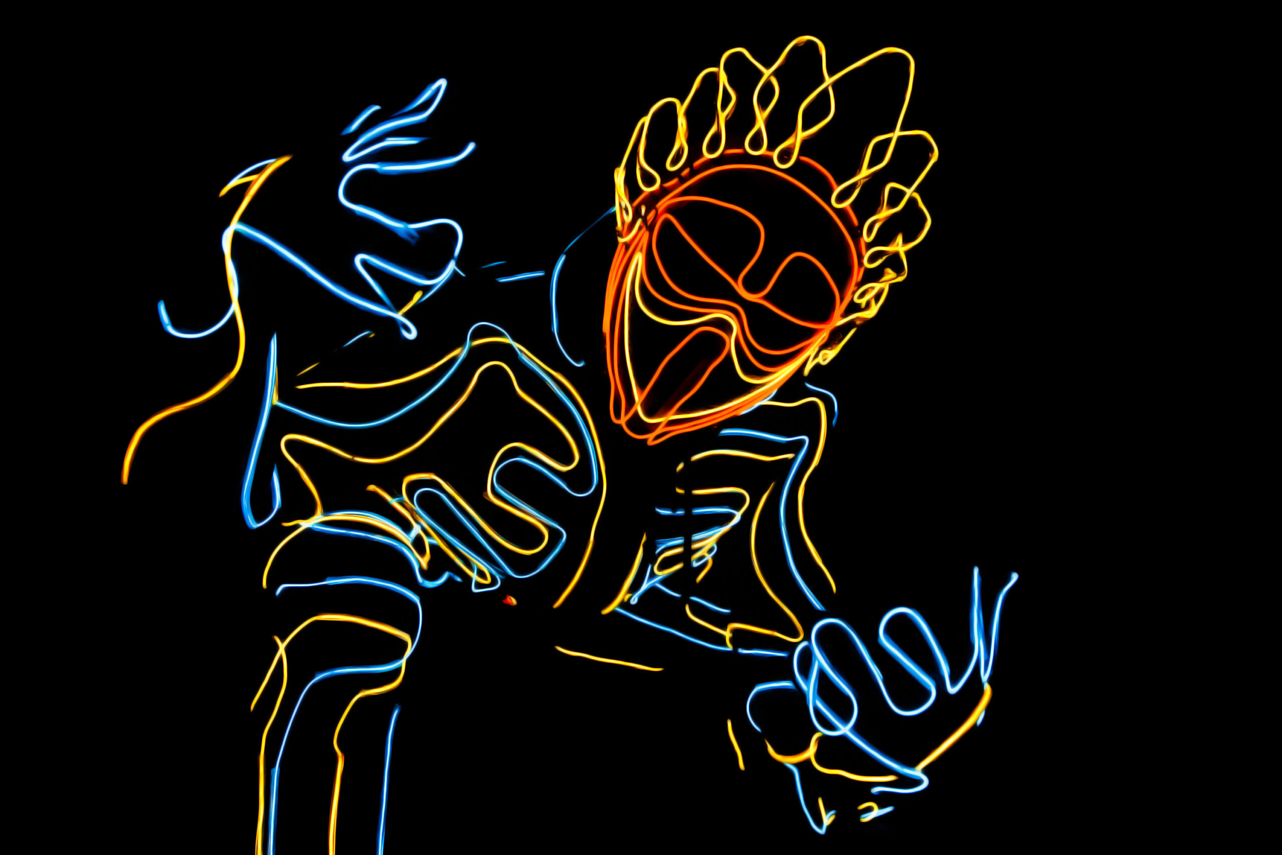 Light In The Dark Background